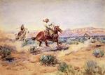 Charles Marion Russell - Тросы Волк