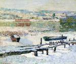 Ernest Lawson - Река зимой