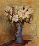 Pierre-Auguste Renoir - Ваза сирень и розы