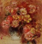Pierre-Auguste Renoir - Ваза из роз 3