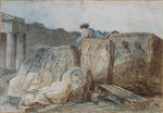 Hubert Robert - Художник среди древних руин