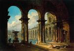 Hubert Robert - Древние руины Являясь общественной бане