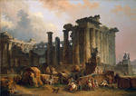 Hubert Robert - Руины храма дорического