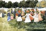 Maurice Brazil Prendergast - Кольцо вокруг Розового