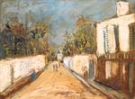 Maurice Utrillo - Rue Montmartre